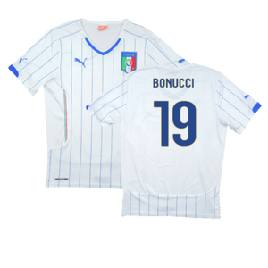 Italy 2014-16 Away Shirt (S) (Good) (Bonucci 19)_0