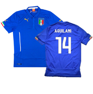 Italy 2014-15 Home Shirt (S) (Fair) (Aquilani 14)_0