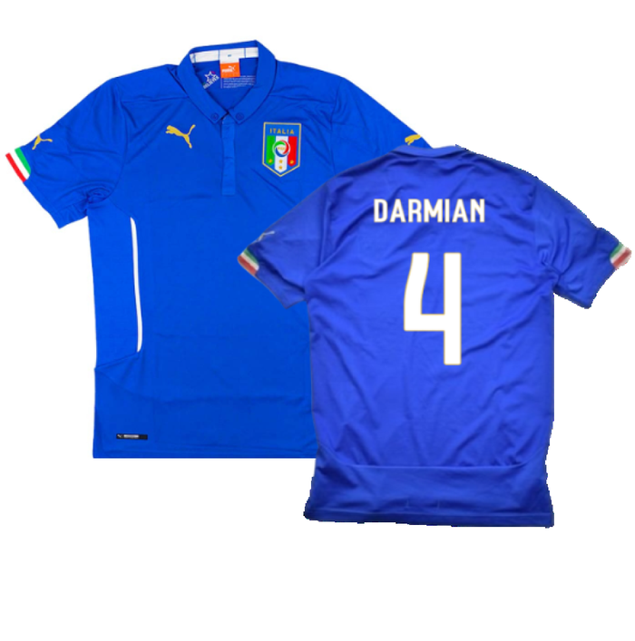 Italy 2014-16 Home Shirt (XL) (Excellent) (Darmian 4)