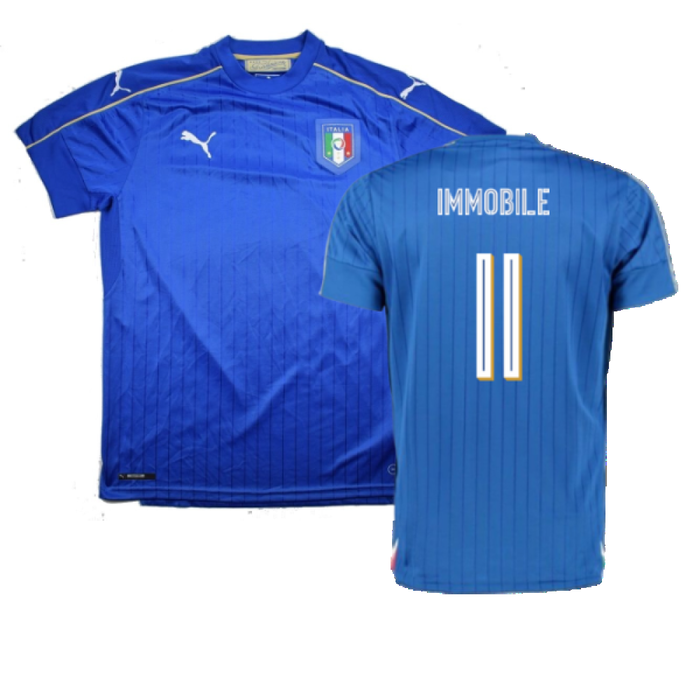 Italy 2015-16 Home Shirt (XXL) (Excellent) (Immobile 11)