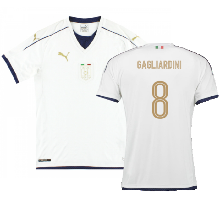 Italy 2016-17 Away Shirt (Excellent) (Gagliardini 8)