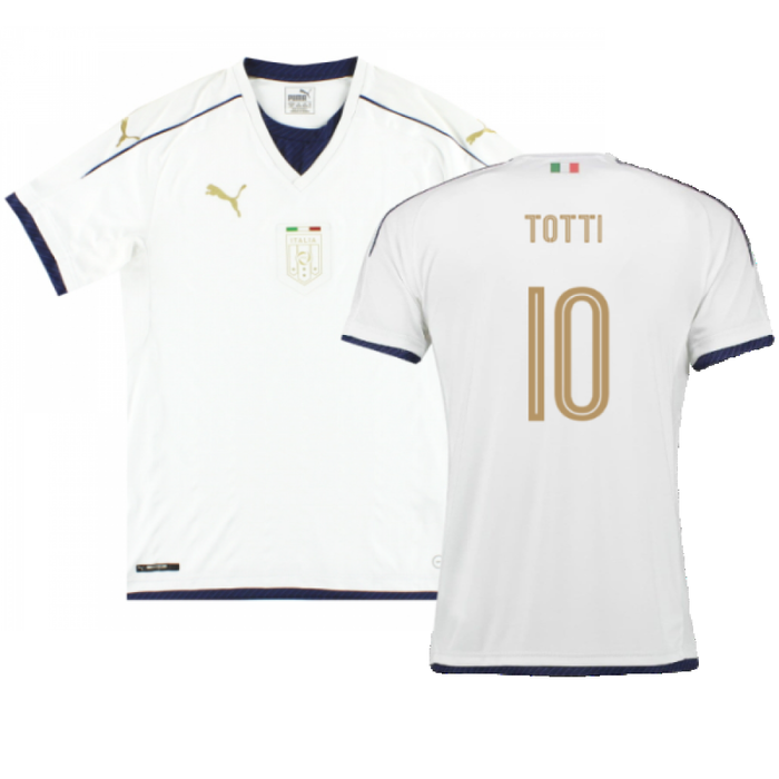 Italy 2016-17 Away Shirt (Excellent) (Totti 10)