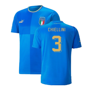 Italy 2022-23 Home Shirt (2XL) (Very Good) (CHIELLINI 3)_0