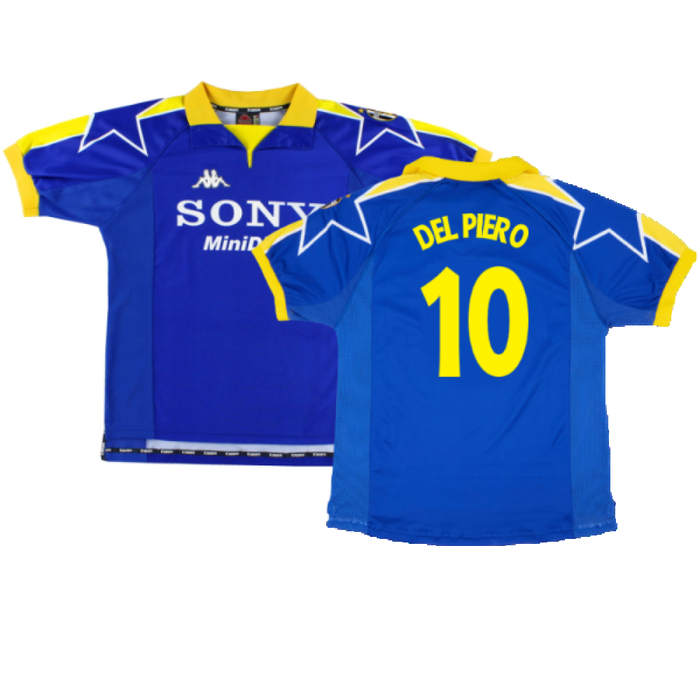 Juventus 1997-98 Away Shirt (L) (Very Good) (Del Piero 10)