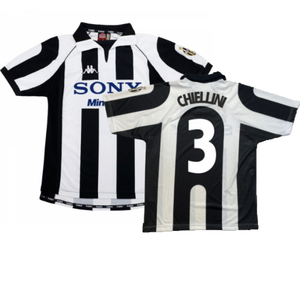 Juventus 1997-98 Home Shirt (S) (Excellent) (Chiellini 3)_0