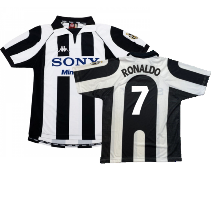 Juventus 1997-98 Home Shirt (S) (Excellent) (Ronaldo  7)