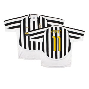 Juventus 2003-04 Home Shirt (XXL) (Excellent) (Nedved 11)_0