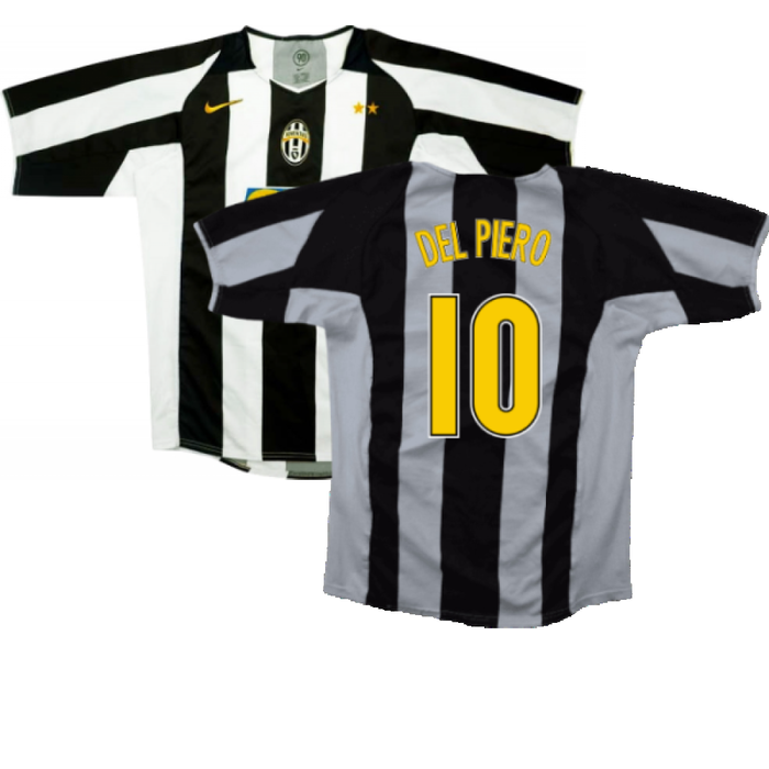 Juventus 2004-05 Home Shirt (XL) (Excellent) (Del Piero 10)