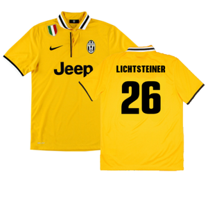 Juventus 2013-14 Away Shirt (S) (Mint) (Lichtsteiner 26)_0