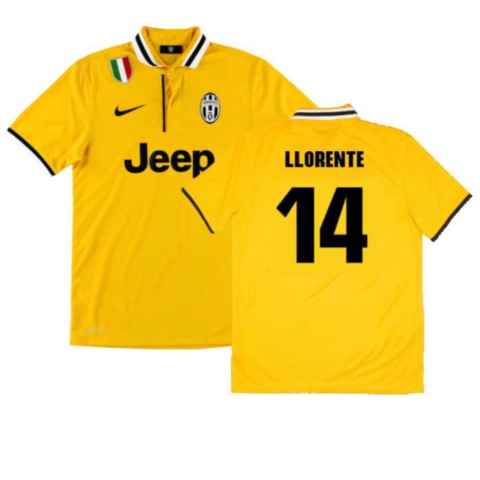 Juventus 2013-14 Away Shirt (S) (Mint) (Llorente 14)