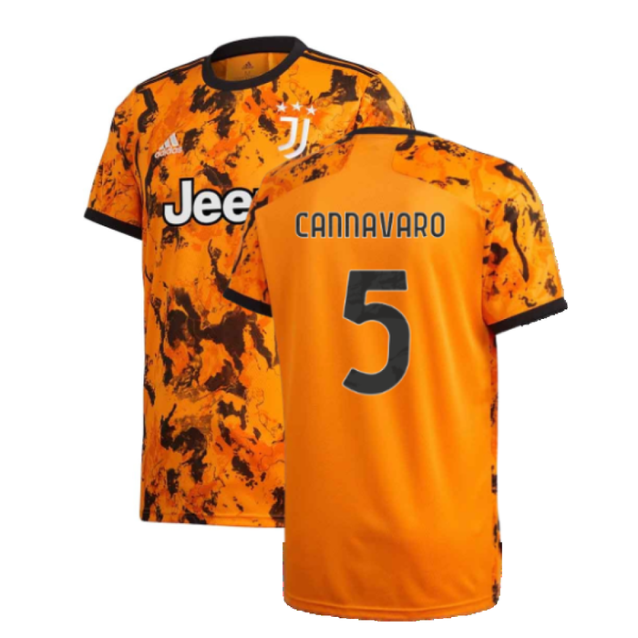 Juventus 2020-21 Third Shirt (XXL) (Excellent) (CANNAVARO 5)