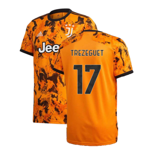 Juventus 2020-21 Third Shirt (XXL) (Excellent) (TREZEGUET 17)_0