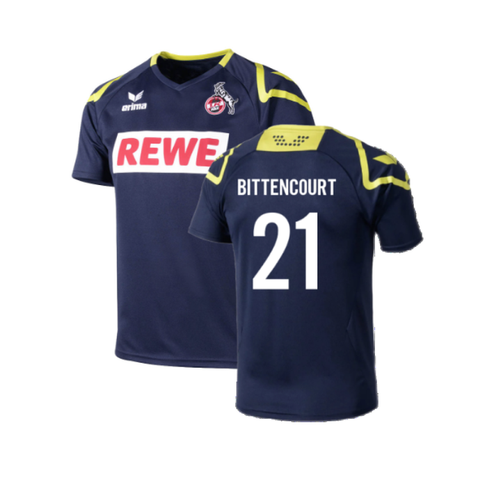 Koln 2015-16 Third Shirt (XL) (Mint) (Bittencourt 21)