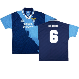 Lazio 1994-96 Away Shirt (M) (Excellent) (Chamot 6)_0