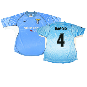 Lazio 2001-02 Home Shirt (Very Good) (Baggio 4)_0