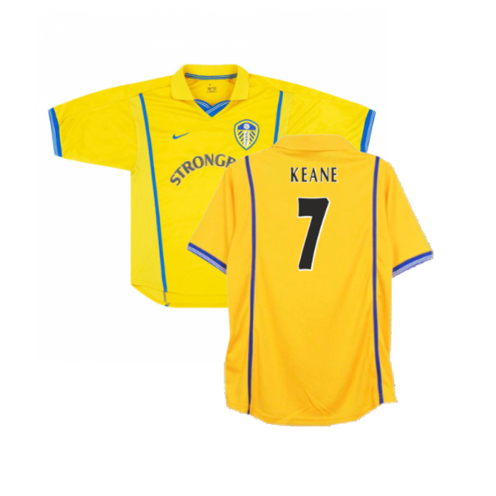 Leeds United 2000-02 Away Shirt (Excellent) (Keane 7)