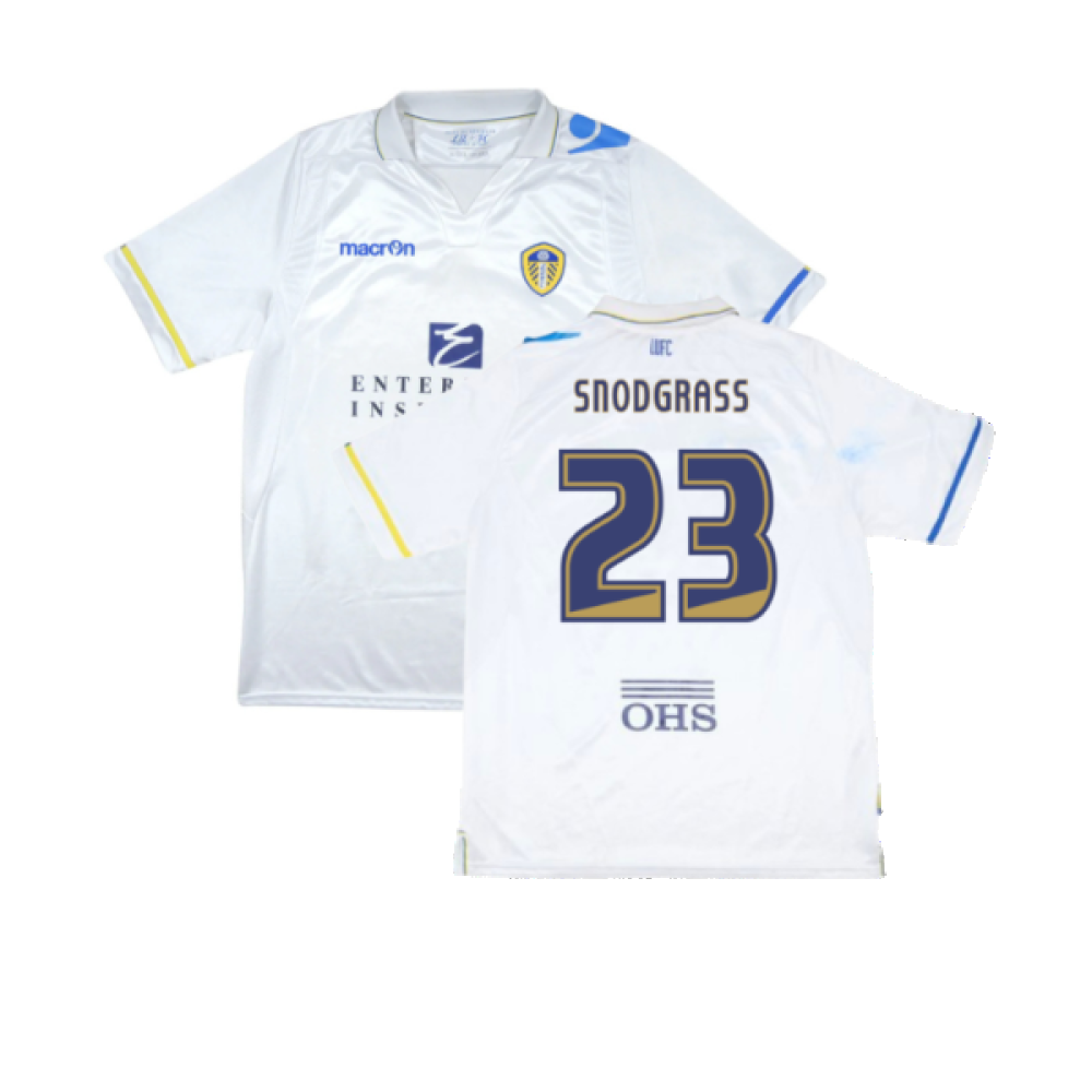 Leeds United 2011-12 Home Shirt (Very Good) (Snodgrass 23)_0