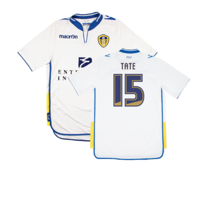 Leeds United 2012-13 Home Shirt (XL) (Mint) (Tate 15)