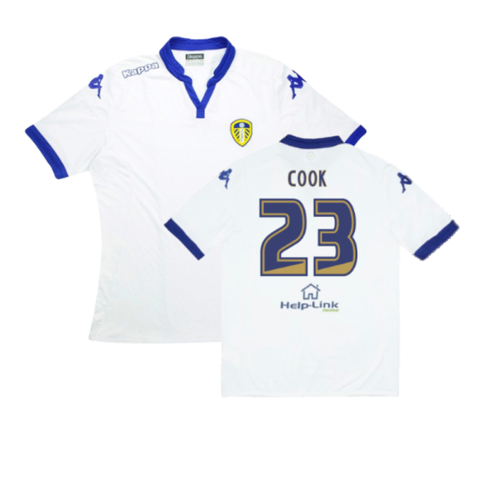 Leeds United 2015-16 Home Shirt (L) (Very Good) (Cook 23)