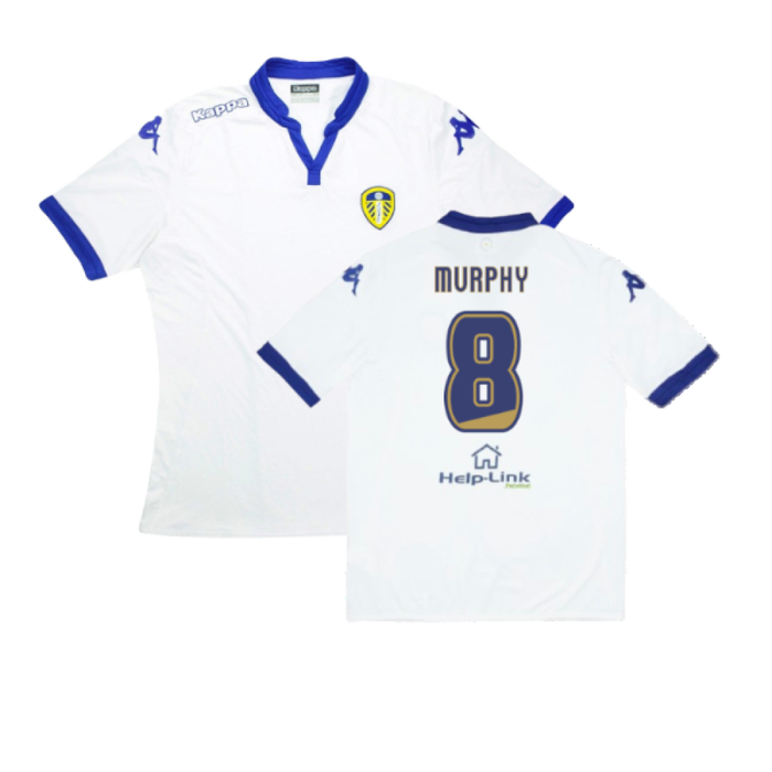 Leeds United 2015-16 Home Shirt (L) (Very Good) (Murphy 8)