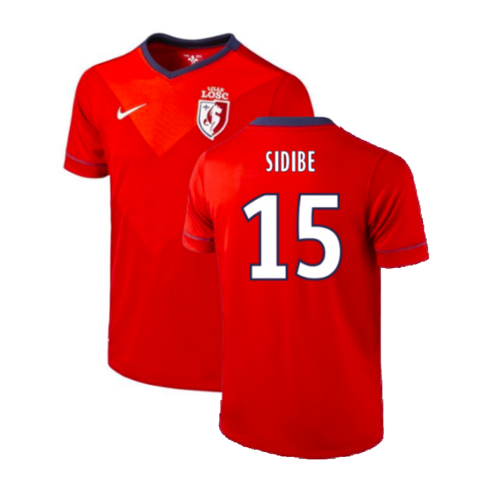 Lille 2014-15 Home Shirt (L) (Very Good) (Sidibe 15)