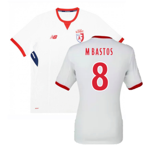 Lille 2017-18 Away Shirt (L) (M Bastos 8) (Excellent)_0