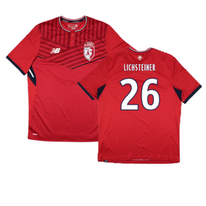 Lille 2017-18 Home Shirt (Sponsorless) (M) (Excellent) (Lichsteiner 26)_0