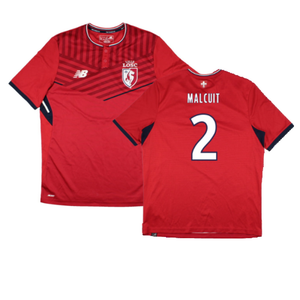 Lille 2017-18 Home Shirt (Sponsorless) (M) (Excellent) (Malcuit 2)_0