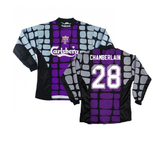 Liverpool 1994-95 GK Away Shirt (M) (Excellent) (Chamberlain 28)_0