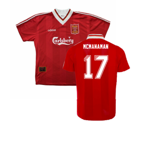 Liverpool 1995-96 Home Shirt (L) (Excellent) (McManaman 17)_0