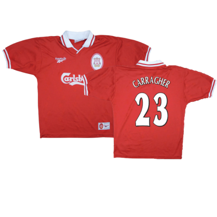 Liverpool 1996-98 Home Shirt XL (Excellent) (CARRAGHER 23)