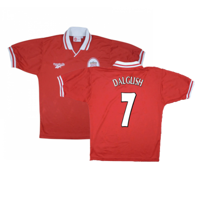 Liverpool 1996-98 Home Shirt (Very Good) (DALGLISH 7)