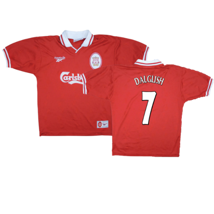 Liverpool 1996-98 Home Shirt (XL) (Very Good) (DALGLISH 7)