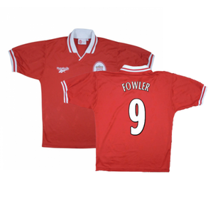 Liverpool 1996-98 Home Shirt (XL) (Excellent) (FOWLER 9)_0