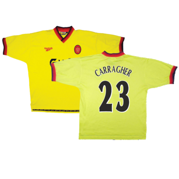 Liverpool 1997-99 Away Shirt (Excellent) (CARRAGHER 23)