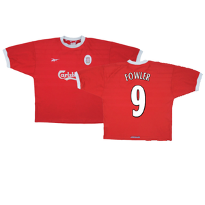 Liverpool 1998-00 Home Shirt (XXL) (Very Good) (FOWLER 9)_0