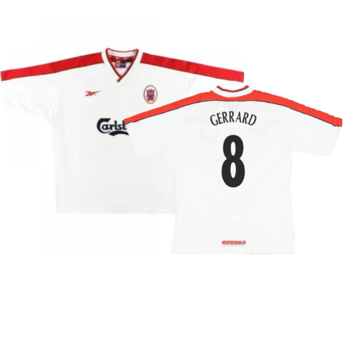 Liverpool 1998-99 Away Shirt (XL) (Excellent) (GERRARD 8)