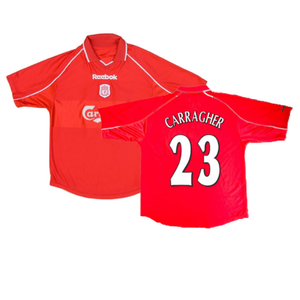 Liverpool 2000-2002 Home Shirt (L) (Excellent) (CARRAGHER 23)_0