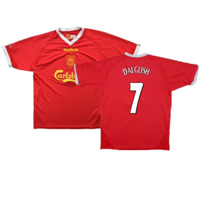 Liverpool 2001-02 Home Shirt (XL) (Very Good) (DALGLISH 7)