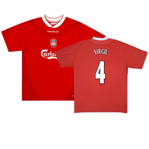 Liverpool 2002-04 Home Shirt (Excellent) (Virgil 4)_0