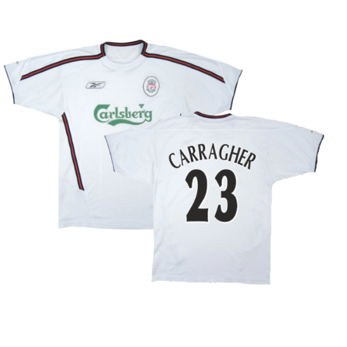 Liverpool 2003-04 Away Shirt (M) (CARRAGHER 23) (Very Good)