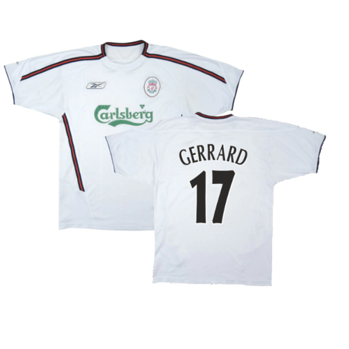 Liverpool 2003-04 Away Shirt (M) (GERRARD 17) (Very Good)