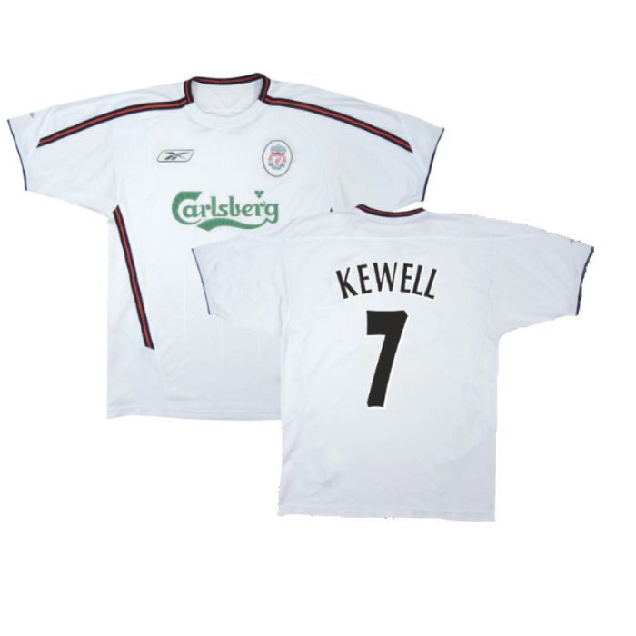 Liverpool 2003-04 Away Shirt (M) (Kewell 7) (Very Good)