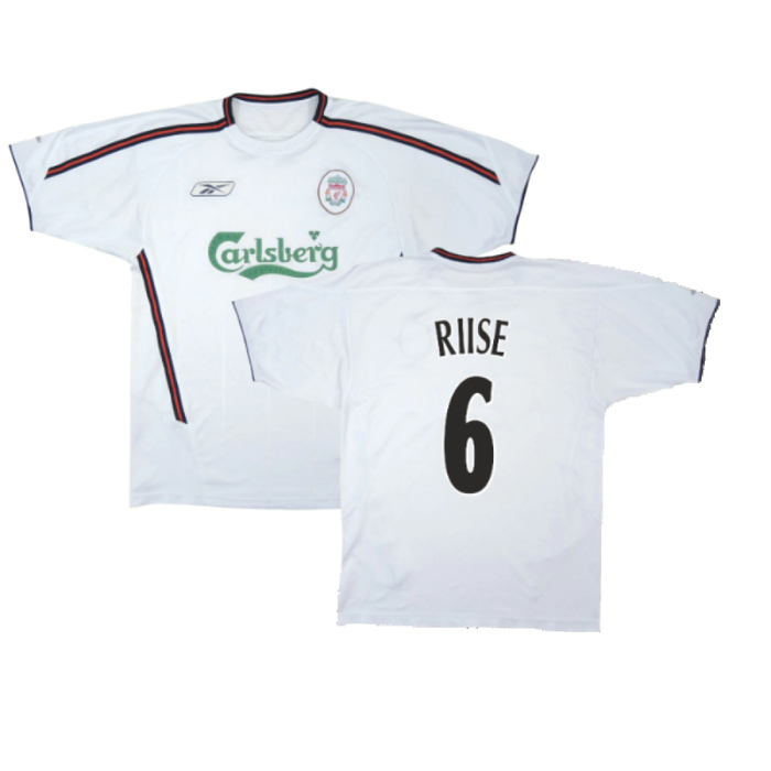 Liverpool 2003-04 Away Shirt (M) (RIISE 6) (Very Good)