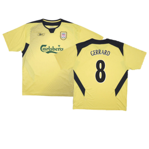 Liverpool 2004-05 Away Shirt (Good) (GERRARD 8)_0