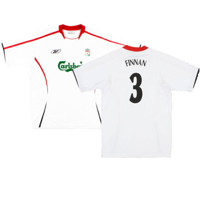 Liverpool 2005-06 Away Shirt (2XL) (Very Good) (Finnan 3)