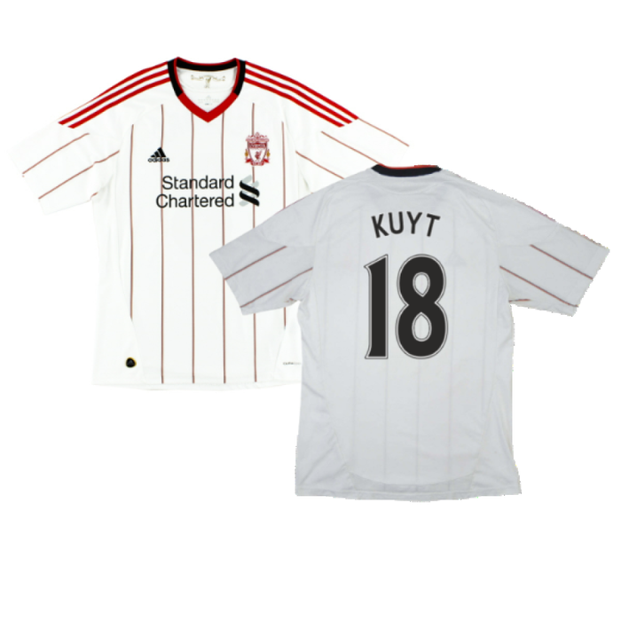 Liverpool 2010-11 Away Shirt (S) (Kuyt 18) (Good)