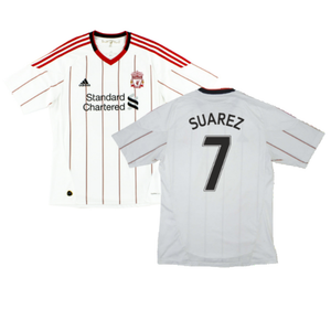 Liverpool 2010-11 Away Shirt (S) (Suarez 7) (Good)_0