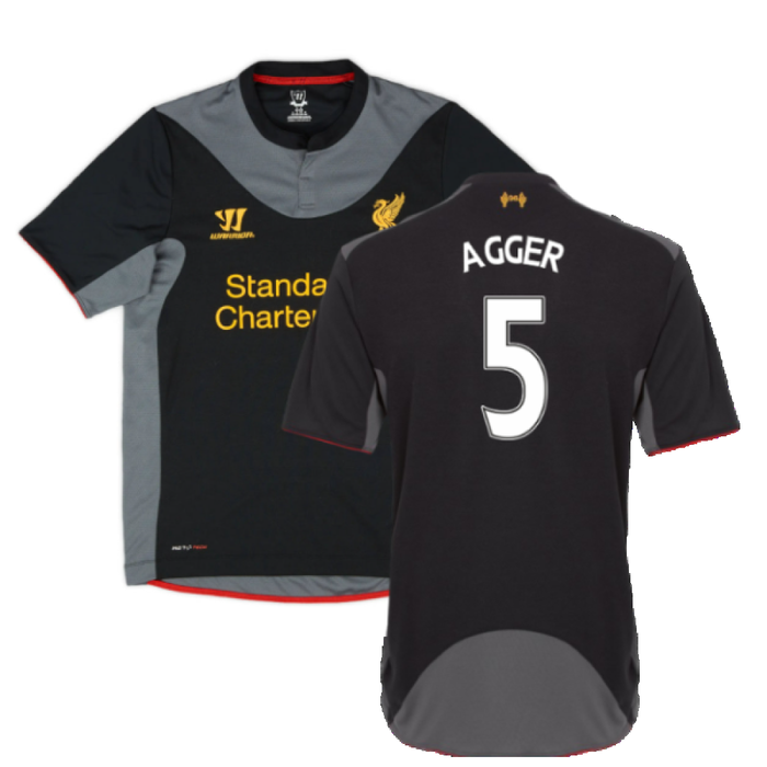 Liverpool 2012-2013 Away Shirt (XXL) (Fair) (Agger 5)