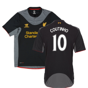 Liverpool 2012-2013 Away Shirt (XXL) (Fair) (Coutinho 10)_0